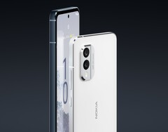 Das Nokia X30 besteht zum großen Teil aus recycelten Materialien. (Bild: HMD Global)