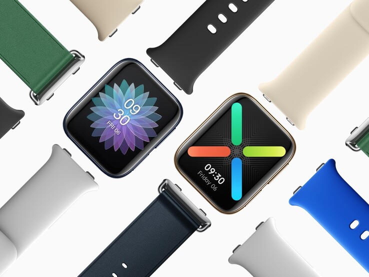 Die Oppo Watch erinnert an die Apple Watch. (Bild: Oppo)