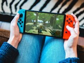 Die Nintendo Switch Pro soll ein größeres, deutlich hochwertigeres OLED-Display erhalten. (Bild: Nintendo / Erik Mclean, bearbeitet)