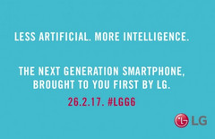Weniger künstlich, mehr Intelligenz. LG teasert einmal mehr sein zukünftiges G6-Smartphone.