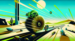 Die Rolling Release Distribution openSUSE Tumbleweed erhielt im Januar 2024 zahlreiche Paketaktualisierungen (Bild: openSUSE).