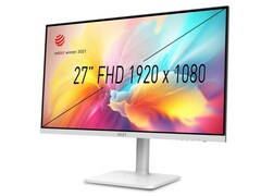Der MSI Modern MD272XPWDE lässt sich per Vesa-Wandhalterung (75 x 75 Millimeter) an die Wand montieren. (Quelle: Amazon)