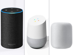 Smarte Lautsprecher: Amazon Echo liegt in den USA deutlich vor Google Home und Apple.