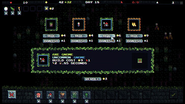Im Shop gibt’s neue Gartenzwerge und Upgrades. (Im Bild: Ein Screenshot von Gnomes)