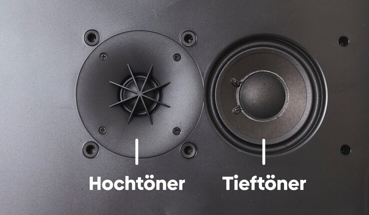 Der Symfonisk Bilderrahmen-Lautsprecher setzt auf einen 25 mm Hochtöner und einen 102 mm Tief-Mitteltöner.