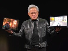 Nvidia-CEO Jensen Huang hat auf der Computex 2026 den Startschuss für eine neue PC-Ära auf RTX Spark Basis gegeben, hier zu sehen ein Asus ProArt P14.