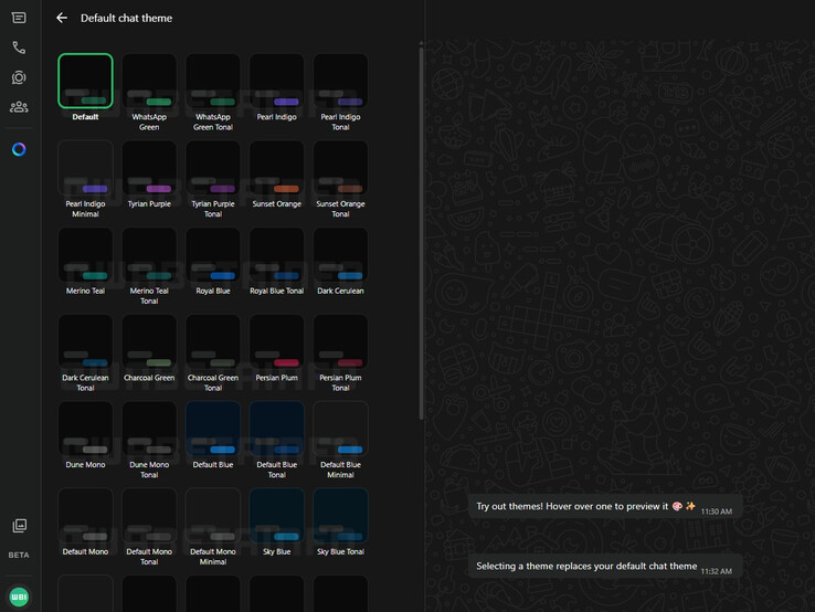 WhatsApp testet neue Designs für seine Web-App