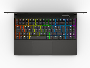 Beide Notebooks verfügen über eine RGB-Tastatur (Bild: Schenker/XMG)