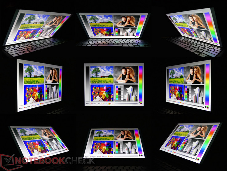 blickwinkelstarkes Display