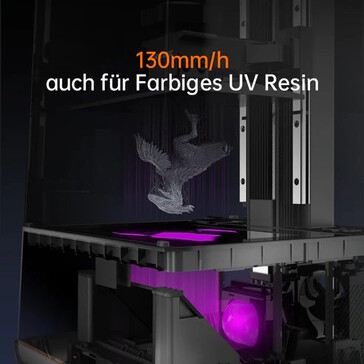 Die Druckgeschwindigkeit soll recht hoch sein