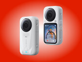Die Insta360 X6 in "Arctic White"