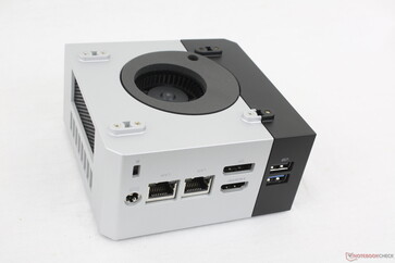 Unterseite mit entfernter äußerer Metallabdeckung