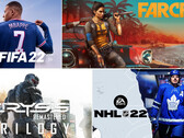 Spielecharts: FIFA 22, Far Cry 6, Crysis Remastered Trilogy, Alan Wake Remastered und We are Football stark.