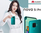 Huawei Nova 5i Pro (Mate 30 Lite): Chinesische Schauspielerin postet Selfies.