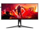 Der AOC Agon AG405UXC Gaming-Monitor setzt auf ein 40 Zoll 144 Hz Panel. (Bild: AOC)