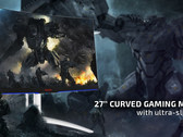 AOC Agon AG322QCX + AG272FCX: Curved-Gaming-Monitore im Rahmenlos-Look