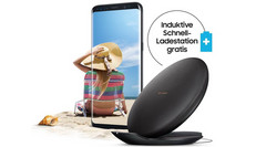 Samsung: Galaxy S8 Promo mit Wireless Charger EP-PG950