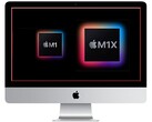 Der Apple iMac der nächsten Generation soll mit einer deutlich schnelleren Variante des Apple M1 ausgestattet sein. (Bild: Apple, bearbeitet)
