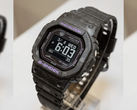 Casio GBX-H5600KI-5. Auf dem Display des Vorführmodells sind Datum, Uhrzeit, Akkustand sowie die Herzfrequenz-Anzeige zu sehen.