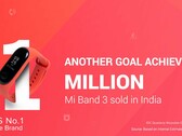 Xiaomi Mi Band 3 erreicht 1 Millionen Verkäufe allein in Indien