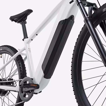 Der Akku ist in den Rahmen integrierbar