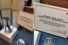 Direkt von der HDC: Huawei arbeitet an einem bis zu 6 Meter Tiefe wasserdichten Smartphone.