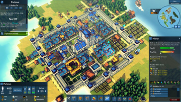 Im Bild: Eine Stadt in Kingdoms and Castles.