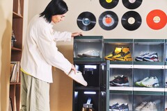 Laut LG können bis zu vier ShoeCases gestapelt werden, um Sneakers möglichst platzsparend aufzubewahren. (Bild: LG)