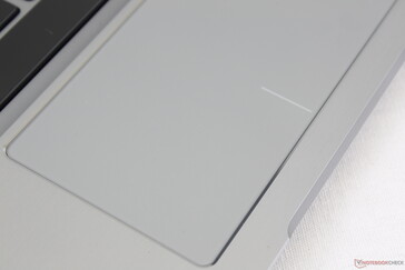 Das ClickPad ist klein, aber angenehm zu bedienen