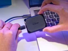 Die externe Crucial X10 Pro SSD