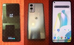 Das OnePlus 9 5G zeigt sich in ersten Hands-On-Bildern von allen Seiten und sowohl in ausgeschaltetem als auch eingeschaltetem Zustand. (Bild: PhoneArena)