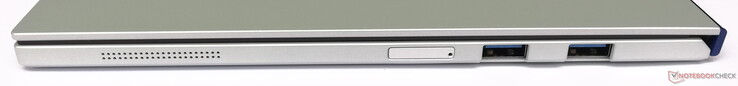 Rechte Seite: microSD-Slot, 2x USB 3.0