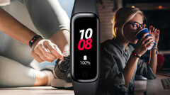 Bei der Galaxy Fit2 handelt es sich um einen schlichten Fitness-Tracker mit langer Laufzeit. (Bild: Samsung)