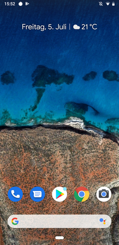 Test Google Pixel 3a Smartphone