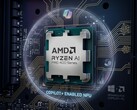 AMD Ryzen AI PRO 400 Serie mit AI-generiertem Copilot-Hintergrund.