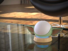 Amazon Echo Dot bekommt die Macht: Grogu &quot;Baby Yoda&quot; Echo-Dot Ständer vorbestellbar.