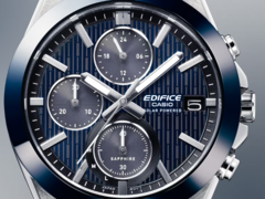 Die Casio Edifice EFS-S650D-2A (im Bild) ist eine von drei neuen Uhren, die in Europa auf den Markt kommen. (Bildquelle: Casio)