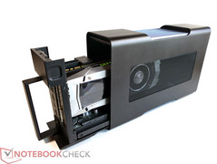 GPU-Einbau und -Tausch leichtgemacht: Bügel aufklappen,...