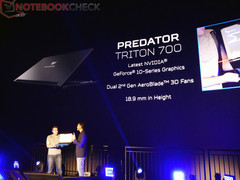 Analyse: Acer Triton 700 mit Nvidia &quot;Max-Q&quot; Grafikchip?