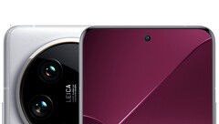 Das Xiaomi 14 Ultra soll hier in offiziellen Renderbildern mit annähernd flachem AMOLED-Display und dem Quad-Curved-Glas des Xiaomi 14 Pro zu sehen sein. (Bild: MySmartPrice)