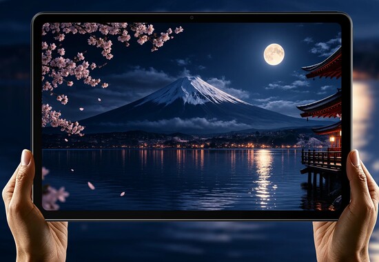 Das neue Alldocube-Tablet im Landscape-Modus