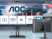 AOC 24V5CW, Q27V5CW und CU34V5CW: Neue USB-C-Monitore mit Webcam.