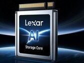Die AI Storage Core sieht aus wie eine M.2-Karte in einem Gehäuse. (Bildquelle: Lexar)