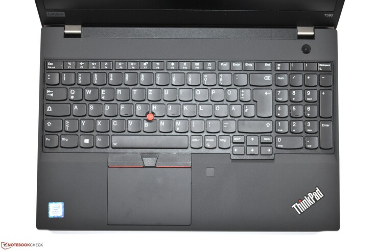 Tastaturbereich (abgebildet: ThinkPad T590)