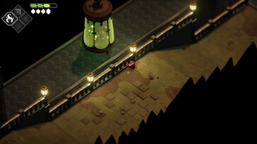 Im Bild: Ein Gameplay-Screenshot aus Death's Door.