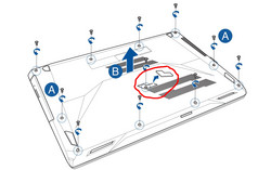 Abb. aus dem Handbuch zur Abnahme der Unterseite