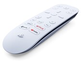 Die PlayStation 5 Medienfernbedienung bietet Buttons, mit denen man direkt zu YouTube, Netflix, Disney+ und co. gelangt. (Bild: Sony)