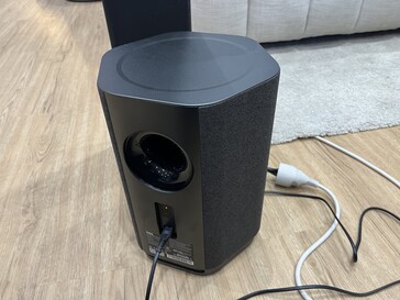 Der Subwoofer ist deutlich …