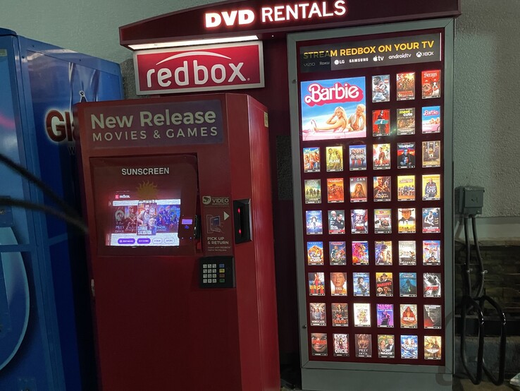 Eine DVD-Mietstation vor einem Supermarkt in Las Vegas. (Foto: Andreas Sebayang/Privat)