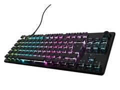 Die Vulcan II TKL ist eine klassische Gaming-Tastatur mit Beleuchtung und ohne Ziffernblock (Bildquelle: Turtle Beach)